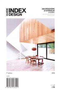 Guide Index Design Quebec 2016 couverture